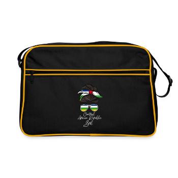 Central African Republic - Retro Bag - black/gold - Front