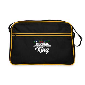 Central African Republic - Retro Bag - black/gold - Front