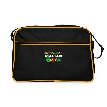 Malian - Retro Bag - black/gold - Front