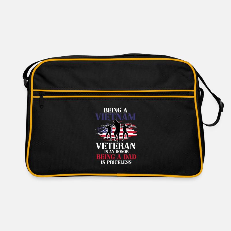Us Army Vietnam Veteran Retro Tasche