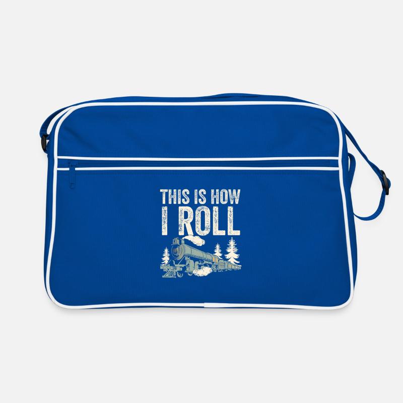That's how I roll the train Retro Bag