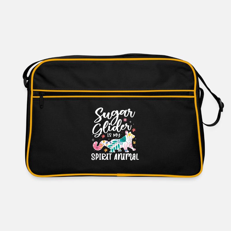 Planeur de sucre Écureuil volant Sac Retro