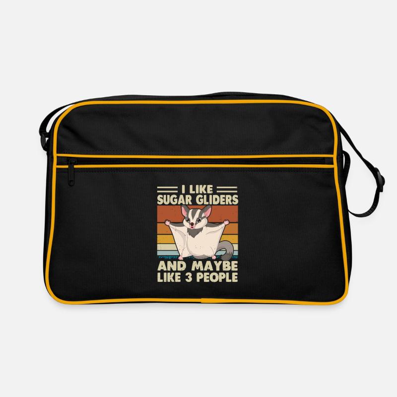 Planeur de sucre Écureuil volant Sac Retro