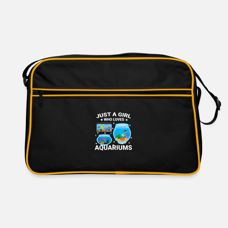 Cadeau de poisson d’aquarium Sac Retro