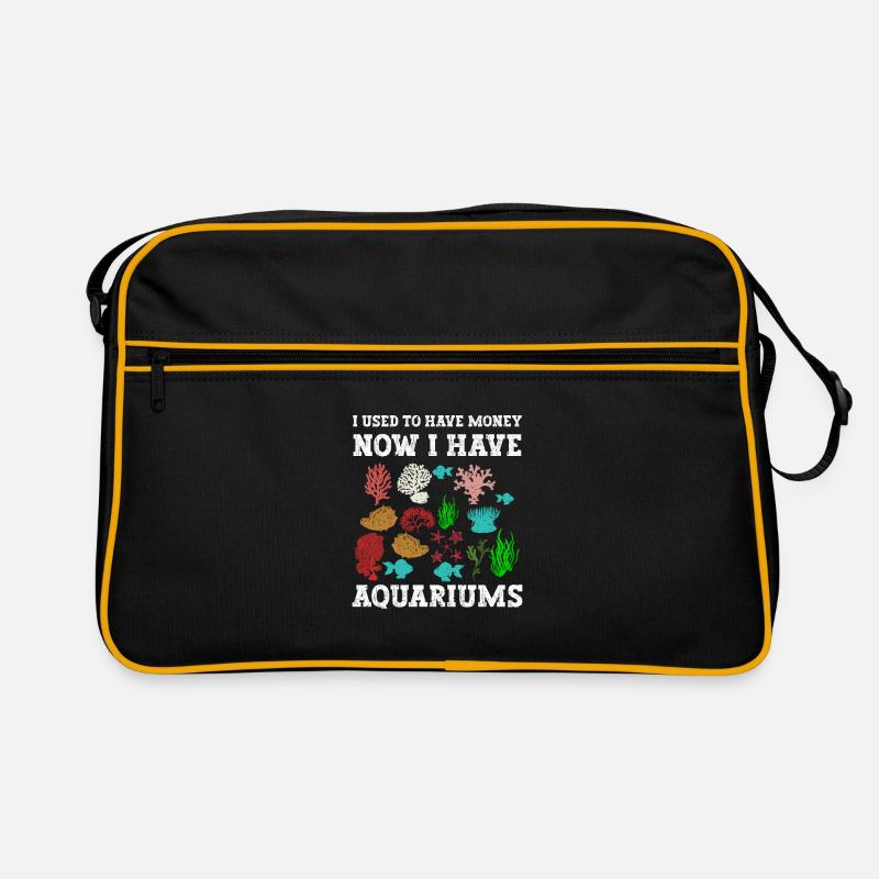 Cadeau de poisson d’aquarium Sac Retro