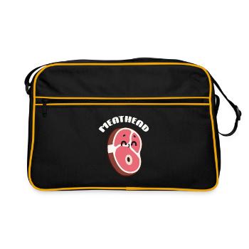 Bifteck - Sac Retro - noir/or - Devant