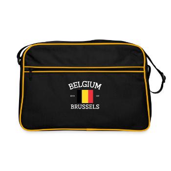 Belgique - Sac Retro - noir/or - Devant