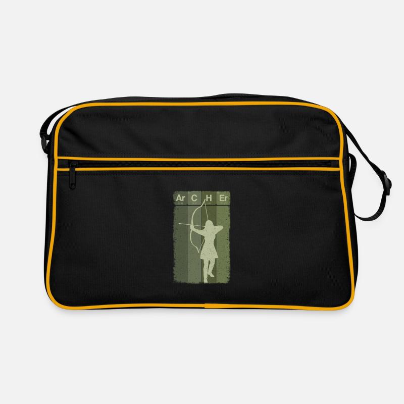Bogenschießen Retro Tasche