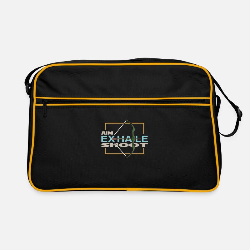 Bogenschießen Retro Tasche