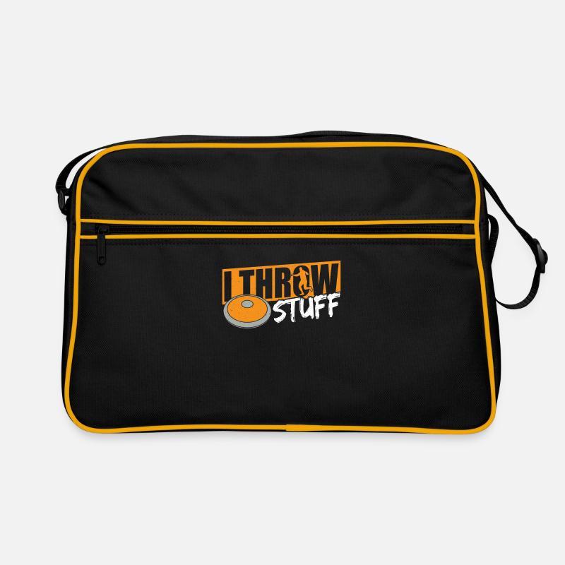 Discus Throw Discus Thrower Gift Retro Bag