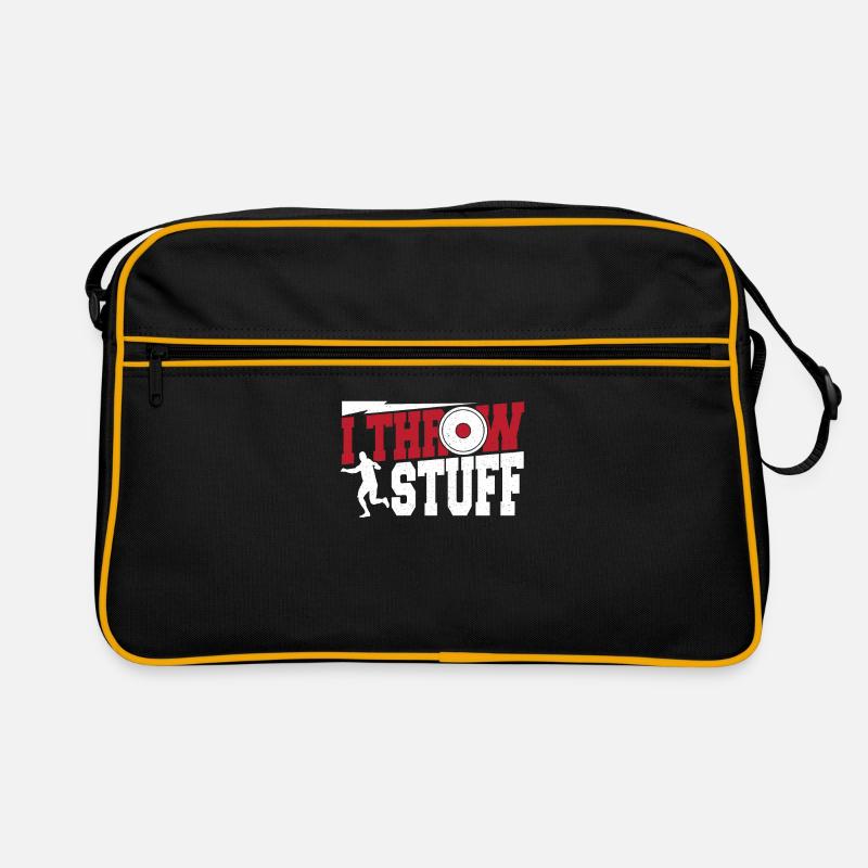 Discus Throw Discus Thrower Gift Retro Bag