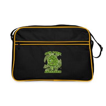 Artichoke - Retro Bag - black/gold - Front