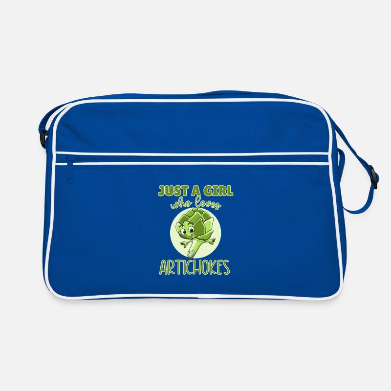 Artischocke Retro Tasche