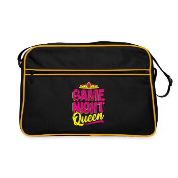 Board Games Game Board Gift - Retro Bag - black/gold - Front