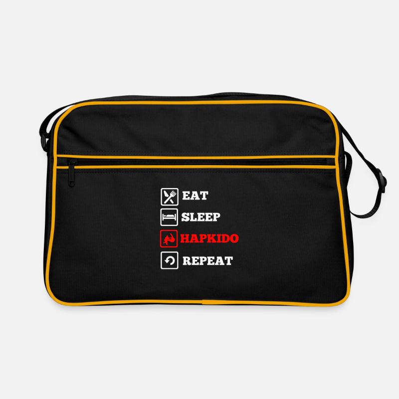 Hapkido-Kampfkunst-Geschenk Retro Tasche