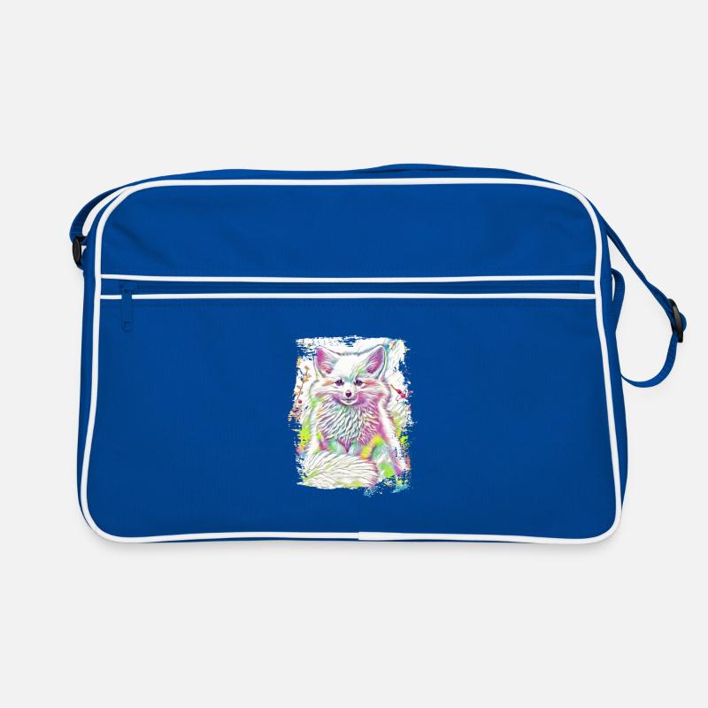 Cadeau mignon renard arctique Sac Retro