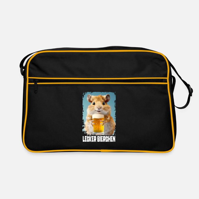 Délicieuse gerbille de bière Sac Retro