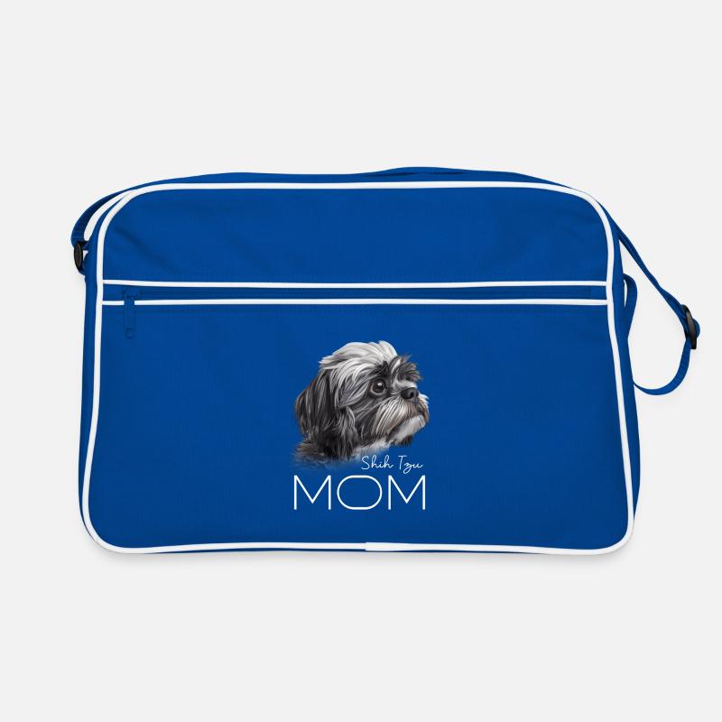 Shih Tzu Mama Retro Tasche