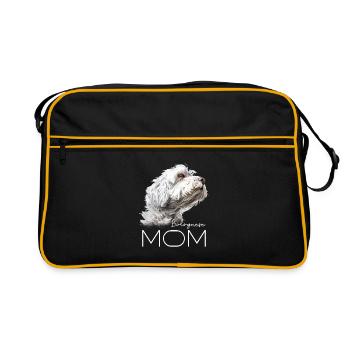 Maman bolognaise - Sac Retro - noir/or - Devant
