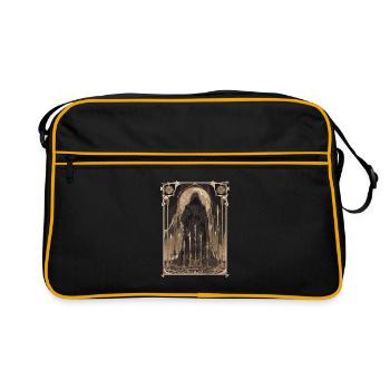 Der Zauberer Tarot - Retro Tasche - Schwarz/Gold - Vorne