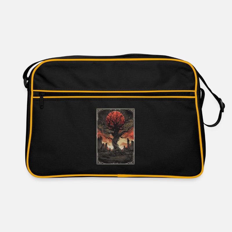 Die Welt Tarot Retro Tasche