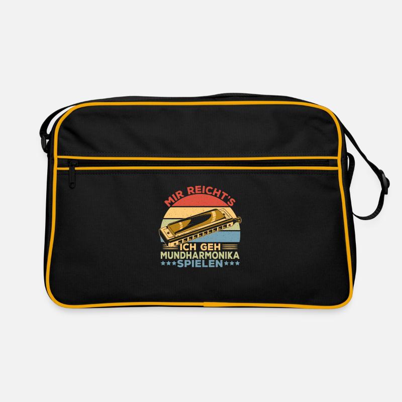 Jouer de l’harmonica cadeau Sac Retro
