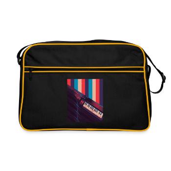 Clavier Keytar Cadeau - Sac Retro - noir/or - Devant