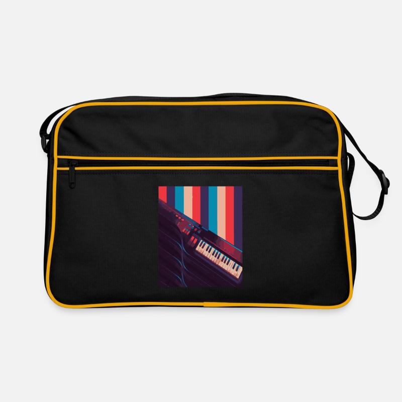 Keytar Keyboard Geschenk Retro Tasche