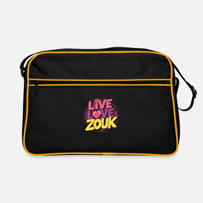Zouk-Tanz-Geschenk Retro Tasche