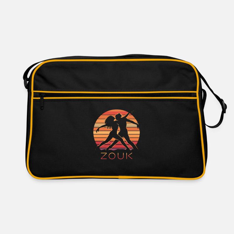 Zouk-Tanz-Geschenk Retro Tasche