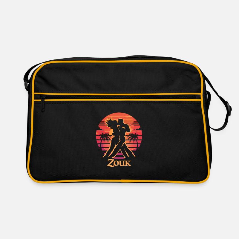Zouk-Tanz-Geschenk Retro Tasche