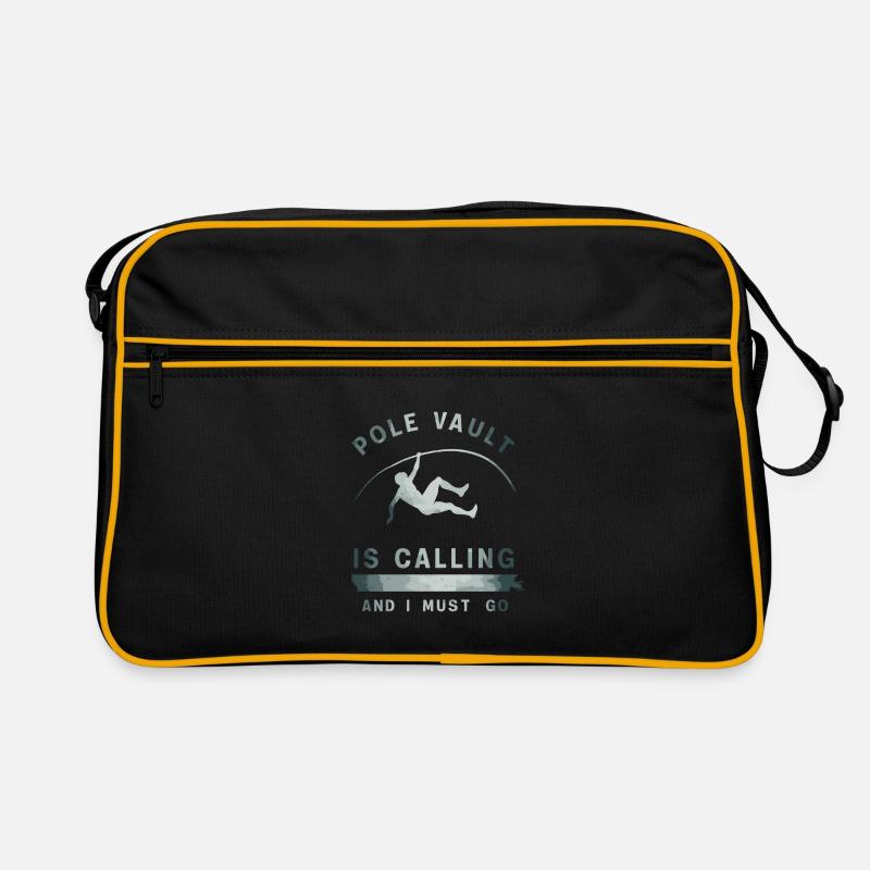 Pole Vaulter Gift Retro Bag