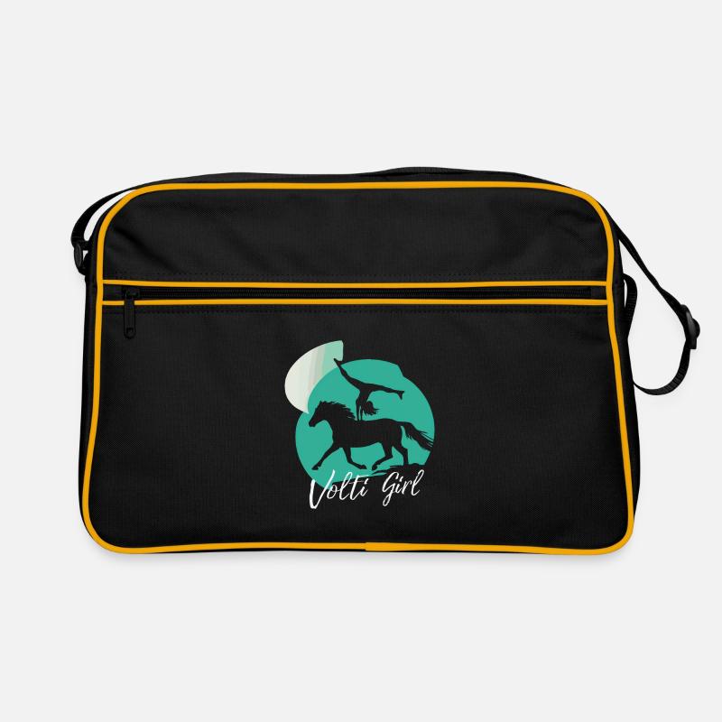 Aime le cadeau de voltige à cheval Sac Retro