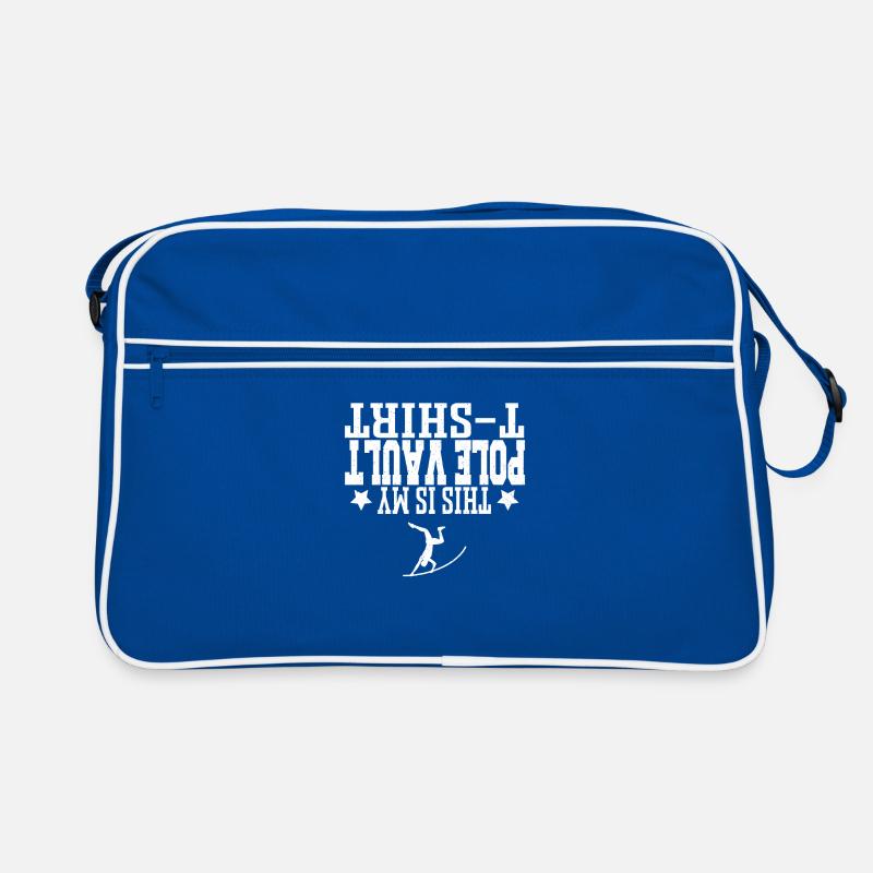 Pole Vaulter Gift Retro Bag