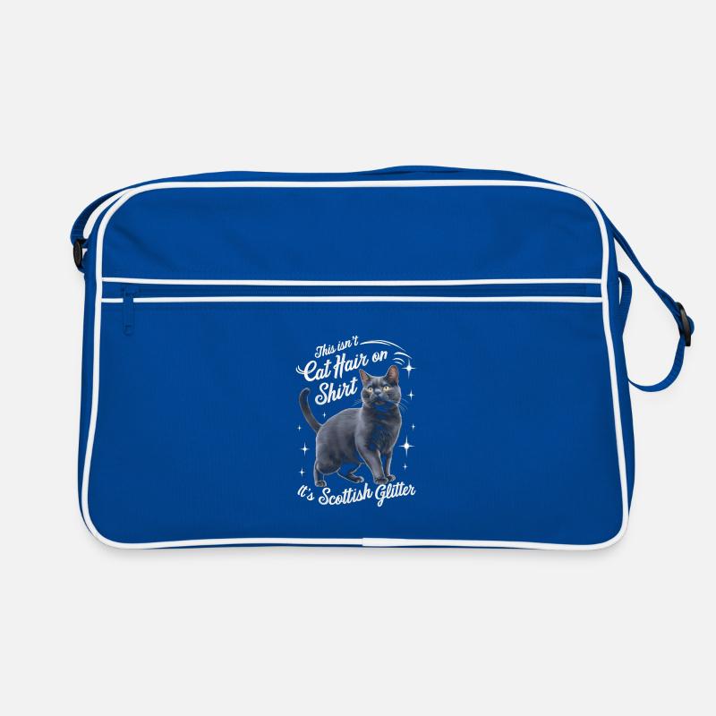 Katze Scottish Fold Geschenk Retro Tasche