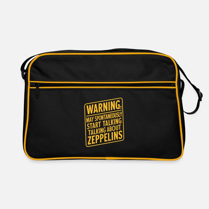 Luftschiff Zeppelin Geschenk Retro Tasche