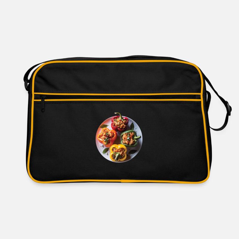 Paprika Geschenk Retro Tasche