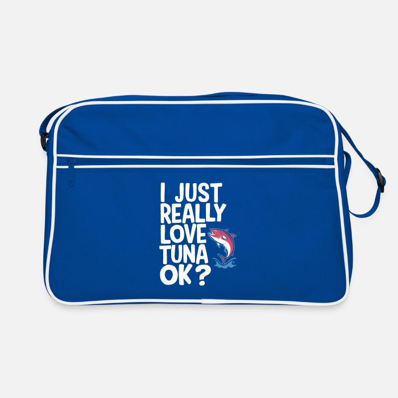 Thunfisch Retro Tasche
