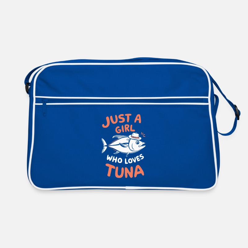 Thunfisch Retro Tasche