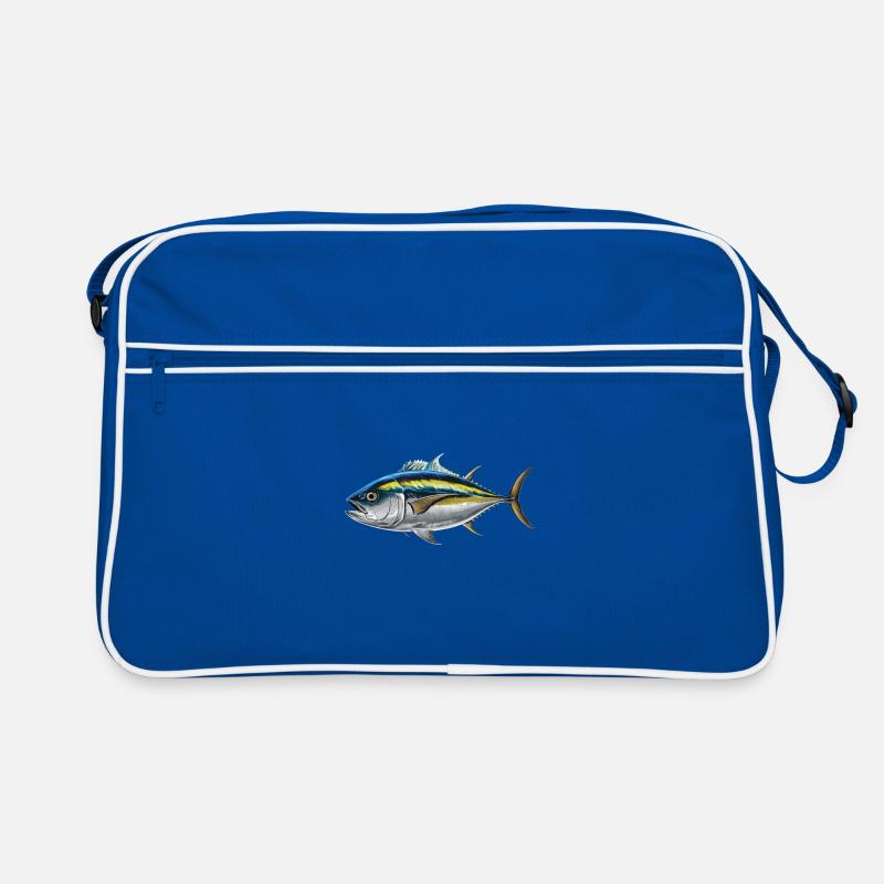 Thunfisch Retro Tasche