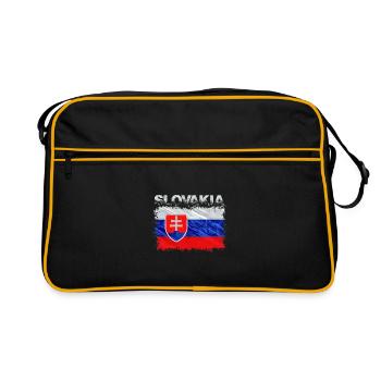 Slovakia - Retro Bag - black/gold - Front