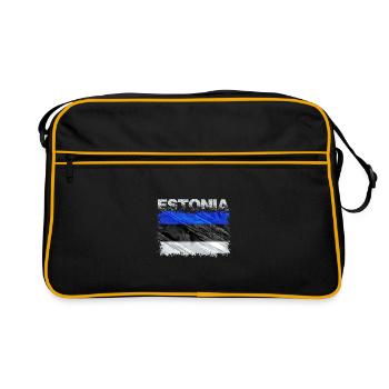 Estonia - Retro Bag - black/gold - Front