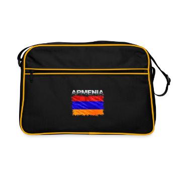 Armenia - Retro Bag - black/gold - Front