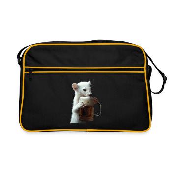 Hermine - Sac Retro - noir/or - Devant