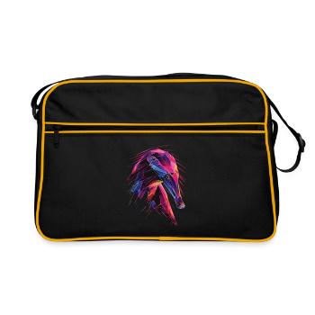 Fourmilier - Sac Retro - noir/or - Devant