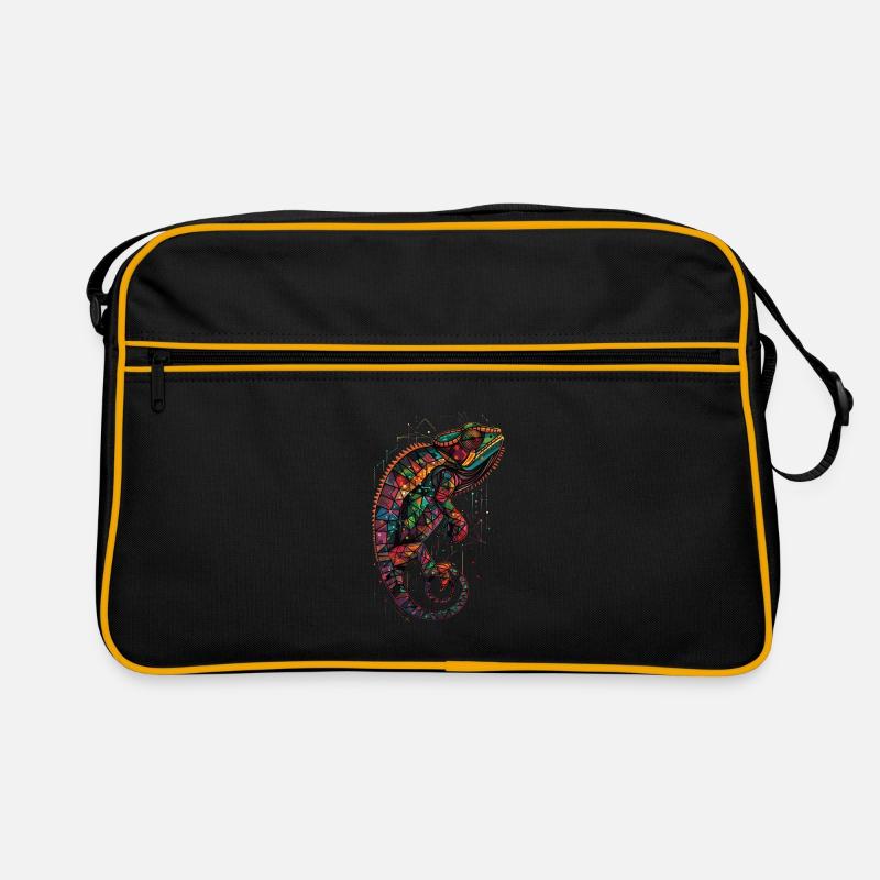 Caméléon Sac Retro