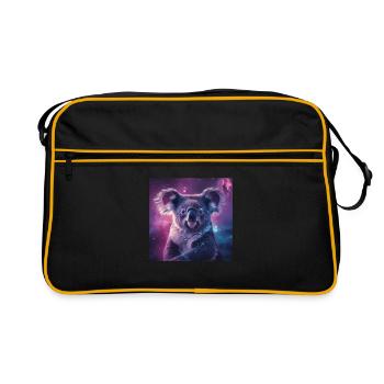 Koala - Sac Retro - noir/or - Devant