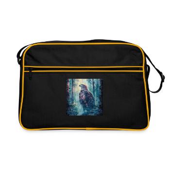 Aigle - Sac Retro - noir/or - Devant