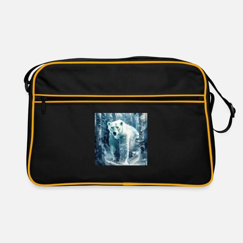 Polar bear Retro Bag