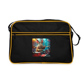 Rabbit - Retro Bag - black/gold - Front